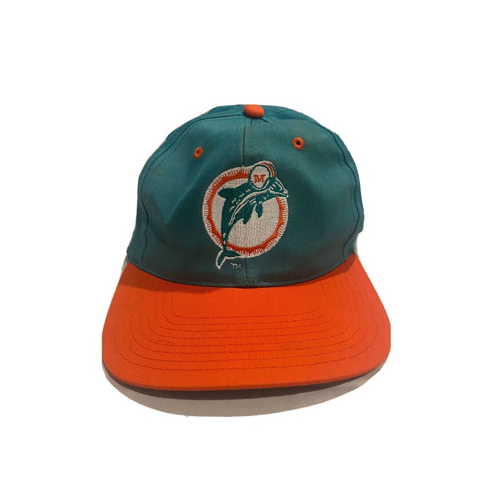 Vintage Miami Dolphins Eastport Snapback Hat Team NFL Adjustable Cap